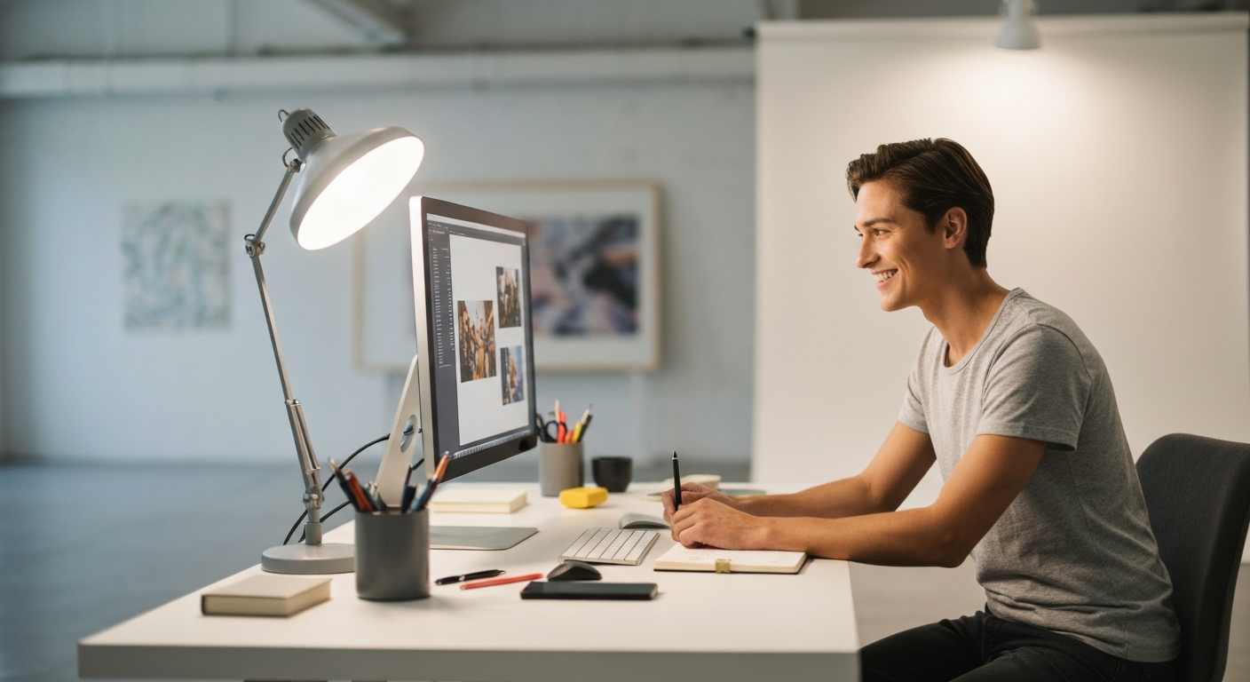 AI image generator using text prompts main image