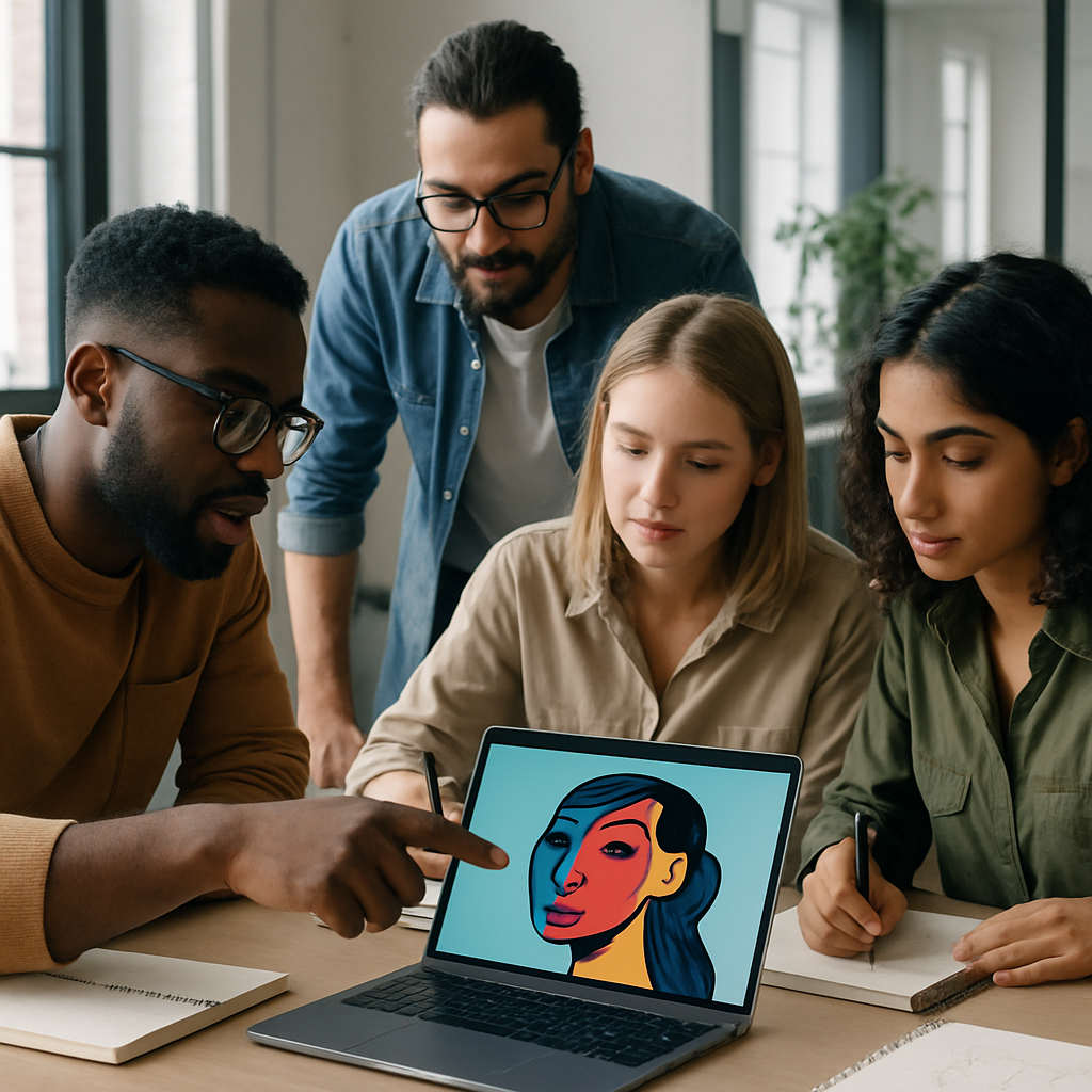 AI image generator art style transfer main image