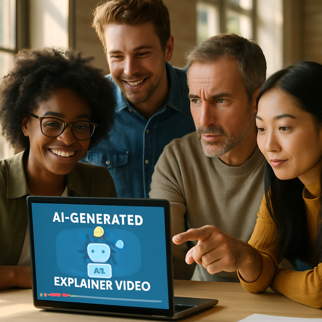 AI video generator for explainer videos main image