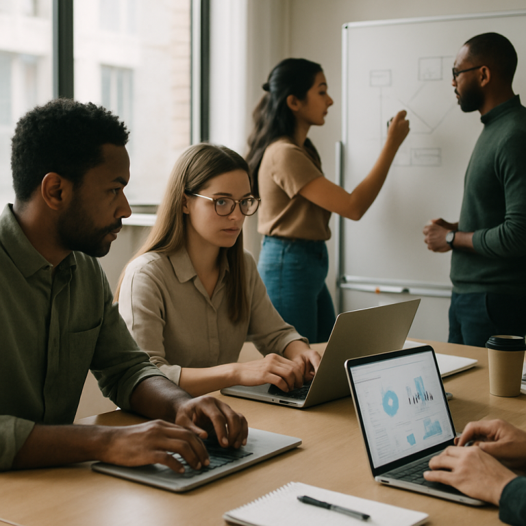 AI-generated main visual for ai tools for content creation comparison.