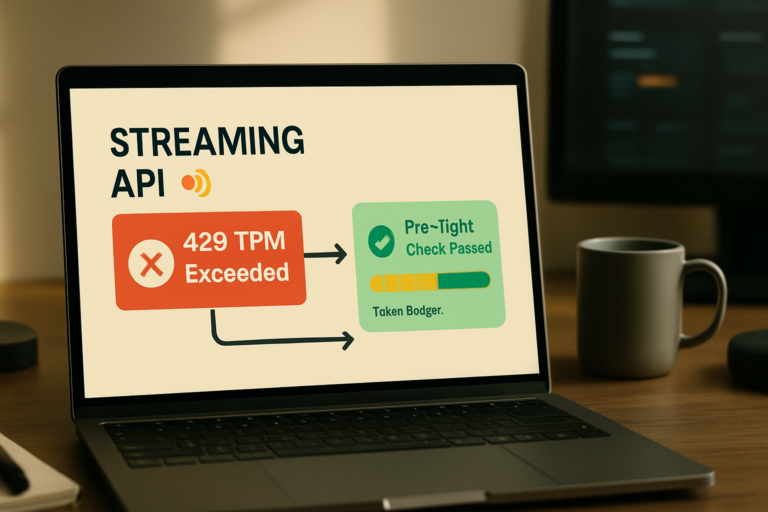 Claude API rate limit error when streaming responses fix hero