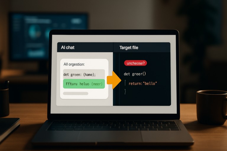 Cursor AI code editor not applying changes to file fix hero