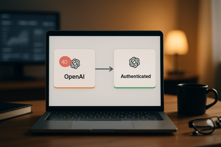 n8n OpenAI node authentication error after credential update hero