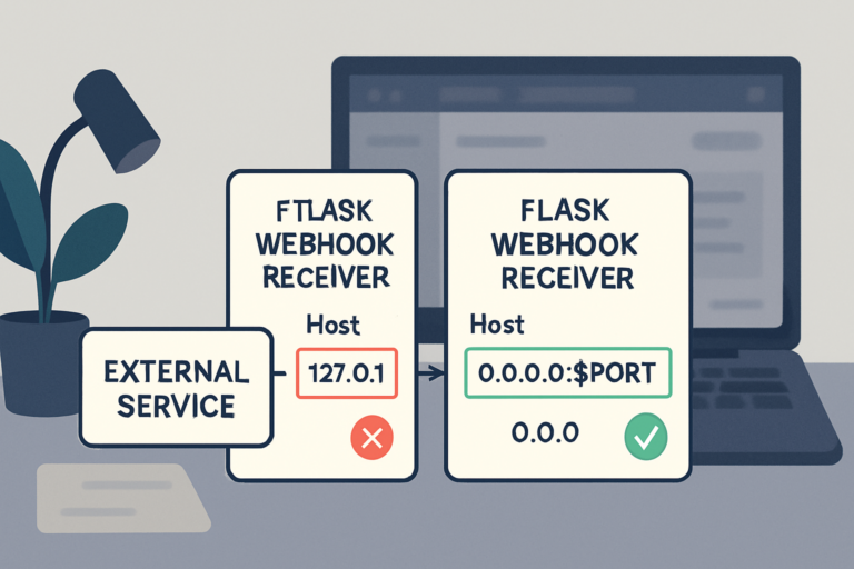 Replit webhook receiver not responding fix hero
